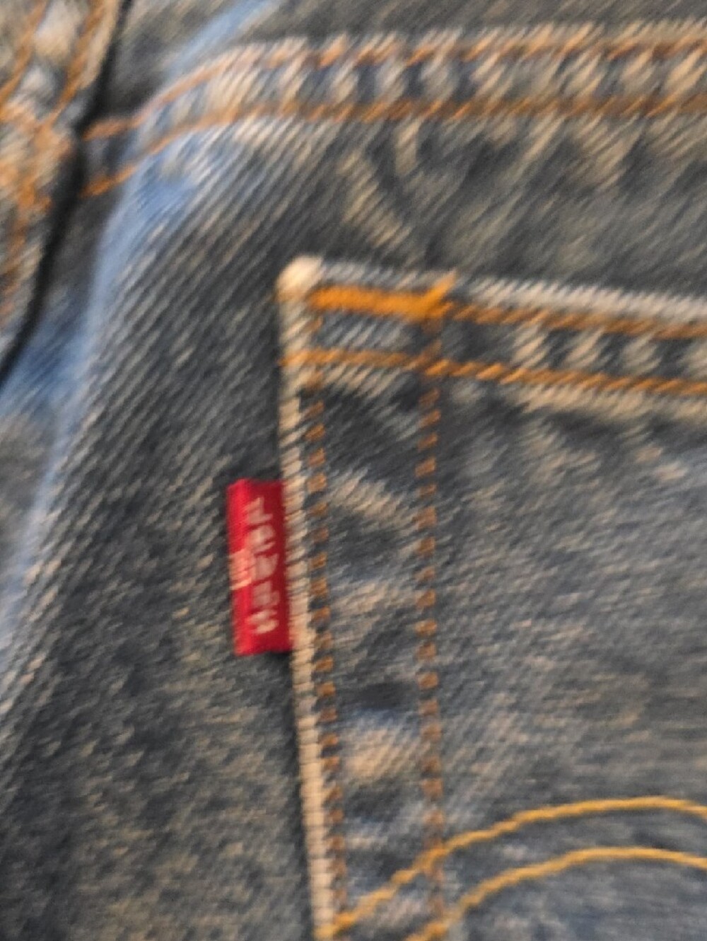 Levi's Blue Denim 501 Women’s Jean Shorts 32 - Picture 6 of 7